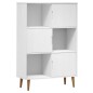vidaXL Bücherregal MOLDE Weiß 90x35x133,5 cm Massivholz Kiefer vidaXL Bücherregal MOLDE Weiß 90x35x133,5 cm Massivholz Kiefer