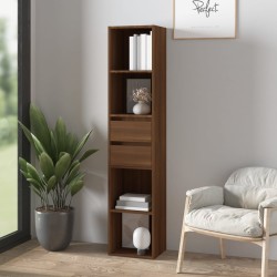 vidaXL Bücherregal Braun Eichen-Optik 36x30x171 cm Holzwerkstoff