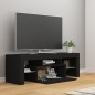 vidaXL TV-Schrank mit LED-Leuchten Schwarz 120x35x40 cm vidaXL TV-Schrank mit LED-Leuchten Schwarz 120x35x40 cm