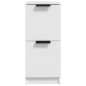 vidaXL Sideboards 2 Stk. Weiß 30x30x70 cm Holzwerkstoff vidaXL Sideboards 2 Stk. Weiß 30x30x70 cm Holzwerkstoff