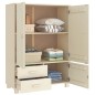 vidaXL Kleiderschrank HAMAR Honigbraun 99x45x137 cm Massivholz Kiefer vidaXL Kleiderschrank HAMAR Honigbraun 99x45x137 cm Massivholz Kiefer
