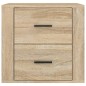vidaXL Wand-Nachttisch Sonoma-Eiche 50x36x47 cm vidaXL Wand-Nachttisch Sonoma-Eiche 50x36x47 cm
