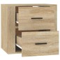 vidaXL Wand-Nachttisch Sonoma-Eiche 50x36x47 cm vidaXL Wand-Nachttisch Sonoma-Eiche 50x36x47 cm