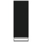 vidaXL Sideboard Schwarz 34,5x32,5x90 cm Holzwerkstoff vidaXL Sideboard Schwarz 34,5x32,5x90 cm Holzwerkstoff