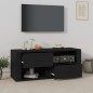 vidaXL TV-Schrank Schwarz 100x35x40 cm Holzwerkstoff vidaXL TV-Schrank Schwarz 100x35x40 cm Holzwerkstoff