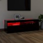 vidaXL TV-Schrank mit LED-Leuchten Schwarz 120x35x40 cm vidaXL TV-Schrank mit LED-Leuchten Schwarz 120x35x40 cm
