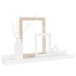 vidaXL Wandregale 4 Stk. Weiß 40x9x3 cm vidaXL Wandregale 4 Stk. Weiß 40x9x3 cm