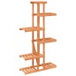 vidaXL Blumenständer 75x25x140,5 cm Massivholz Tanne