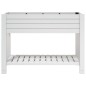 vidaXL Hochbeet Weiß 110x45x79 cm Polypropylen vidaXL Hochbeet Weiß 110x45x79 cm Polypropylen