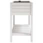 vidaXL Hochbeet Weiß 110x45x79 cm Polypropylen vidaXL Hochbeet Weiß 110x45x79 cm Polypropylen