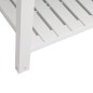vidaXL Hochbeet Weiß 110x45x79 cm Polypropylen vidaXL Hochbeet Weiß 110x45x79 cm Polypropylen