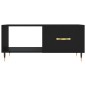 vidaXL Couchtisch Schwarz 90x50x40 cm Holzwerkstoff