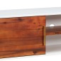 vidaXL TV-Schrank 110x35x50 cm Massivholz Akazie und MDF vidaXL TV-Schrank 110x35x50 cm Massivholz Akazie und MDF