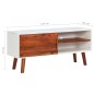 vidaXL TV-Schrank 110x35x50 cm Massivholz Akazie und MDF vidaXL TV-Schrank 110x35x50 cm Massivholz Akazie und MDF