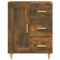 vidaXL Sideboard Räuchereiche 69,5x34x90 cm Holzwerkstoff vidaXL Sideboard Räuchereiche 69,5x34x90 cm Holzwerkstoff