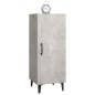 vidaXL Sideboard Betongrau 34,5x34x90 cm Holzwerkstoff vidaXL Sideboard Betongrau 34,5x34x90 cm Holzwerkstoff