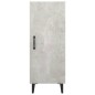 vidaXL Sideboard Betongrau 34,5x34x90 cm Holzwerkstoff vidaXL Sideboard Betongrau 34,5x34x90 cm Holzwerkstoff