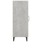 vidaXL Sideboard Betongrau 34,5x34x90 cm Holzwerkstoff vidaXL Sideboard Betongrau 34,5x34x90 cm Holzwerkstoff