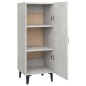 vidaXL Sideboard Betongrau 34,5x34x90 cm Holzwerkstoff vidaXL Sideboard Betongrau 34,5x34x90 cm Holzwerkstoff