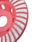 vidaXL Diamantschleifscheibe mit Turbo 115 mm vidaXL Diamantschleifscheibe mit Turbo 115 mm