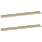 vidaXL Wandregale 2 Stk. Sonoma-Eiche 100x9x3 cm vidaXL Wandregale 2 Stk. Sonoma-Eiche 100x9x3 cm