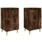 vidaXL Nachttische 2 Stk. Räuchereiche 40x35x70 cm Holzwerkstoff vidaXL Nachttische 2 Stk. Räuchereiche 40x35x70 cm Holzwerkstoff