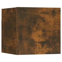 vidaXL TV-Wandschrank Räuchereiche 30,5x30x30 cm
