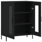 vidaXL Sideboard Schwarz 69,5x34x90 cm Holzwerkstoff vidaXL Sideboard Schwarz 69,5x34x90 cm Holzwerkstoff