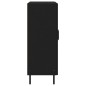 vidaXL Sideboard Schwarz 69,5x34x90 cm Holzwerkstoff vidaXL Sideboard Schwarz 69,5x34x90 cm Holzwerkstoff
