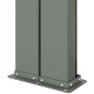 vidaXL Seitenmarkise Ausziehbar Rot 140x1000 cm vidaXL Seitenmarkise Ausziehbar Rot 140x1000 cm