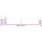 vidaXL Seitenmarkise Ausziehbar Rot 140x1000 cm vidaXL Seitenmarkise Ausziehbar Rot 140x1000 cm