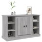 vidaXL Sideboard Grau Sonoma 100x35,5x60 cm Holzwerkstoff vidaXL Sideboard Grau Sonoma 100x35,5x60 cm Holzwerkstoff