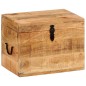 vidaXL Aufbewahrungsbox 39x28x31 cm Massivholz Mango vidaXL Aufbewahrungsbox 39x28x31 cm Massivholz Mango