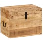 vidaXL Aufbewahrungsbox 39x28x31 cm Massivholz Mango vidaXL Aufbewahrungsbox 39x28x31 cm Massivholz Mango