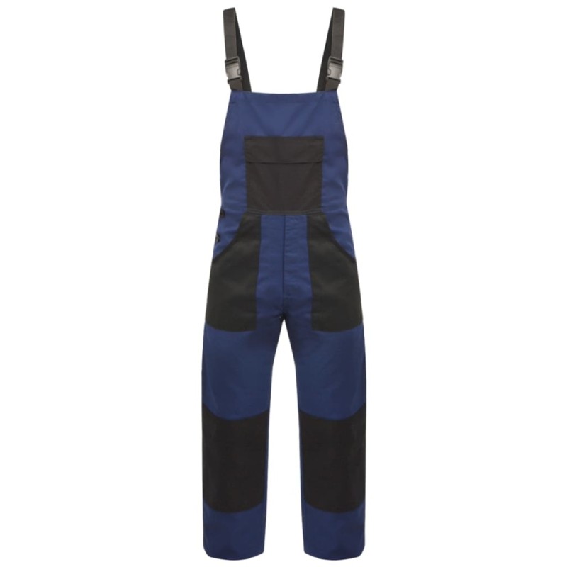 vidaXL Herren Latzhose Arbeitshose Größe XXL Blau vidaXL Herren Latzhose Arbeitshose Größe XXL Blau