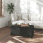 vidaXL Couchtisch Schwarz 90x50x41,5 cm Holzwerkstoff vidaXL Couchtisch Schwarz 90x50x41,5 cm Holzwerkstoff