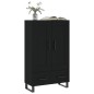 vidaXL Highboard Schwarz 69,5x31x115 cm Holzwerkstoff vidaXL Highboard Schwarz 69,5x31x115 cm Holzwerkstoff