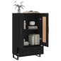 vidaXL Highboard Schwarz 69,5x31x115 cm Holzwerkstoff vidaXL Highboard Schwarz 69,5x31x115 cm Holzwerkstoff