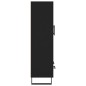 vidaXL Highboard Schwarz 69,5x31x115 cm Holzwerkstoff vidaXL Highboard Schwarz 69,5x31x115 cm Holzwerkstoff
