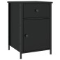 vidaXL Nachttische 2 Stk. Schwarz 40x42x60 cm Holzwerkstoff vidaXL Nachttische 2 Stk. Schwarz 40x42x60 cm Holzwerkstoff