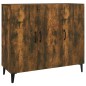 vidaXL Sideboard Räuchereiche 90x34x80 cm Holzwerkstoff vidaXL Sideboard Räuchereiche 90x34x80 cm Holzwerkstoff