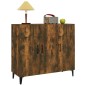 vidaXL Sideboard Räuchereiche 90x34x80 cm Holzwerkstoff vidaXL Sideboard Räuchereiche 90x34x80 cm Holzwerkstoff
