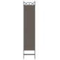 vidaXL 3-tlg. Paravent Anthrazit 120x220 cm Stoff vidaXL 3-tlg. Paravent Anthrazit 120x220 cm Stoff