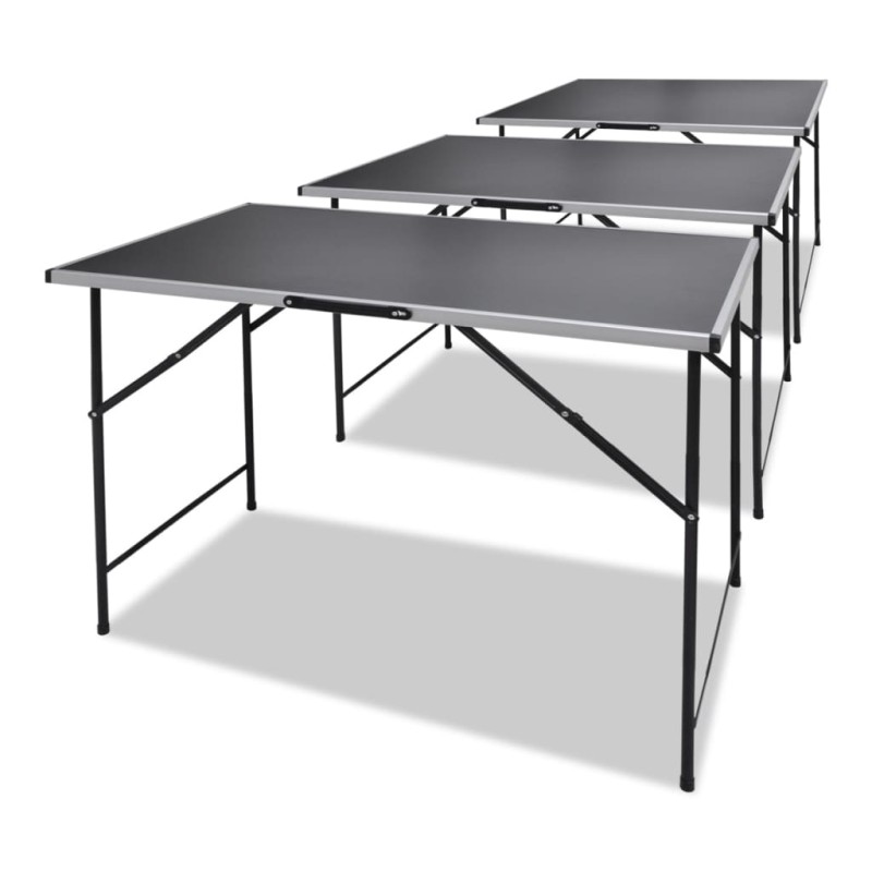 vidaXL Tapeziertische 3 Stk. Klappbar vidaXL Tapeziertische 3 Stk. Klappbar
