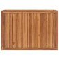 vidaXL Hochbeet 100x50x70 cm Massivholz Teak vidaXL Hochbeet 100x50x70 cm Massivholz Teak