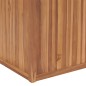vidaXL Hochbeet 100x50x70 cm Massivholz Teak vidaXL Hochbeet 100x50x70 cm Massivholz Teak