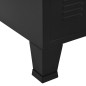 vidaXL Lagerschrank Industrial Schwarz 75x40x80 cm Stahl vidaXL Lagerschrank Industrial Schwarz 75x40x80 cm Stahl