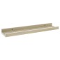vidaXL Wandregale 2 Stk. Weiß und Sonoma-Eiche 40x9x3 cm vidaXL Wandregale 2 Stk. Weiß und Sonoma-Eiche 40x9x3 cm