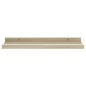 vidaXL Wandregale 2 Stk. Weiß und Sonoma-Eiche 40x9x3 cm vidaXL Wandregale 2 Stk. Weiß und Sonoma-Eiche 40x9x3 cm