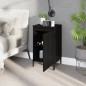 vidaXL Nachttisch Schwarz 40x35x70 cm Holzwerkstoff vidaXL Nachttisch Schwarz 40x35x70 cm Holzwerkstoff